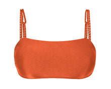 Load image into Gallery viewer, Product Front: Rio De Sol Top Top Paprica Bandeau-Reto