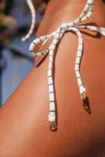Load image into Gallery viewer, Image 13: Rio De Sol Bottom Bottom Linea-White Cheeky-Tie