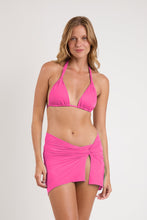 Load image into Gallery viewer, Model Front: Rio De Sol Beach Skirt Fluity-Amor Skirt Knot