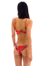 Load image into Gallery viewer, Model Back: Rio De Sol Top Top Wildflowers Bra-Sport