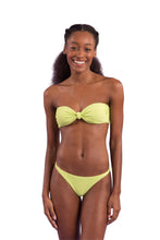 Load image into Gallery viewer, Model Front: Rio De Sol Set Set Bora-Citrus Bandeau-Joy Leblon-Fio