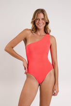 Load image into Gallery viewer, Model Front: Rio De Sol One-Piece Malibu-Folia Sienna