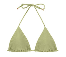 Load image into Gallery viewer, Product Front: Rio De Sol Top Top Oliva Tri-Rope