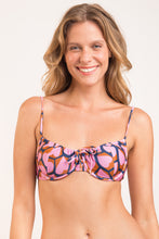 Load image into Gallery viewer, Gallery: Rio De Sol Top Top Amore-Pink Balconet-Tie