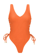 Load image into Gallery viewer, Product Front: Rio De Sol One-Piece St-Tpz Tangerina Zoe