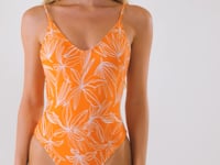 Load and play video in Gallery viewer, Video: Rio De Sol One-Piece Trail-Orange Hype
