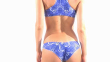 Load and play video in Gallery viewer, Video: Rio De Sol Top Soutien Bluejean Sporty