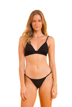 Load image into Gallery viewer, Model Front: Rio De Sol Bottom Bottom Bora-Black Cheeky-Fixa