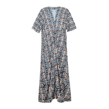 Load image into Gallery viewer, Product Front: Rio De Sol Maxi Dresses Ikat Long Dress