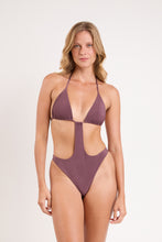 Load image into Gallery viewer, Model Front: Rio De Sol One-Piece Malibu-Ebano Becky