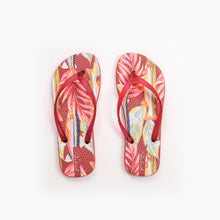 Load image into Gallery viewer, Product Front: Rio De Sol Flip-Flop Sea-Bloom Slim