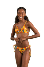 Load image into Gallery viewer, Model Front: Rio De Sol Set Set Stories Tri-Fixo Cheeky-Micro