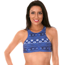 Load image into Gallery viewer, Model Front: Rio De Sol Top Soutien Cool Jean Sporty