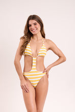 Load image into Gallery viewer, Model Front: Rio De Sol One-Piece Sunshine Becky