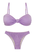 Load image into Gallery viewer, Product Front: Rio De Sol Set Set Shimmer-Harmonia Bandeau-Joy Essential
