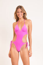 Load image into Gallery viewer, Model Front: Rio De Sol One-Piece Vita-Pink Trikini

