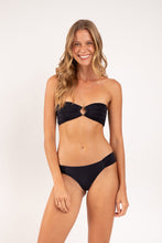Load image into Gallery viewer, Model Front: Rio De Sol Bottom Bottom Malibu-Black Baobi

