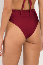 Load image into Gallery viewer, Image 06: Rio De Sol Bottom Bottom Shimmer-Divino Belted-High-Waist

