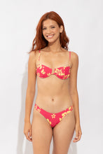 Load image into Gallery viewer, Model Front: Wednesday In Hawaii By Rio De Sol Top Top Pua-Guava Shell
