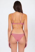 Load image into Gallery viewer, Model Back: Rio De Sol Set Set Shimmer-Confetti Bandeau-Knot Essential
