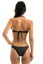 Load image into Gallery viewer, Model Back: Rio De Sol Top Top Meteorite Bandeau
