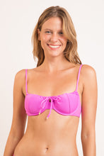 Load image into Gallery viewer, Gallery: Rio De Sol Top Top Vita-Pink Balconet-Tie
