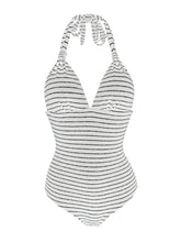 Load image into Gallery viewer, Product Front: Rio De Sol One-Piece Linea-White Mel-Op

