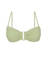 Load image into Gallery viewer, Product Front: Rio De Sol Top Top Brisa-Pistache Sara
