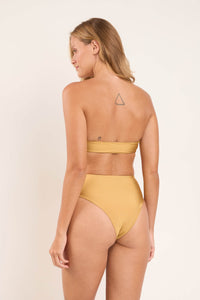 Bottom Fluity-Dourado Hotpants
