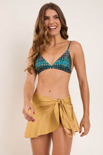 Load image into Gallery viewer, Fluity-Dourado Mini Skirt
