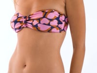 Load and play video in Gallery viewer, Top Amore-Pink Bandeau-Crispy
