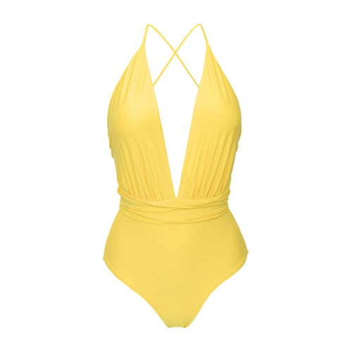 Product Front: Rio De Sol One-Piece Amarelo New Vegas