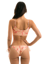 Load image into Gallery viewer, Model Back: Rio De Sol Bottom Bottom Banana Rose Bra
