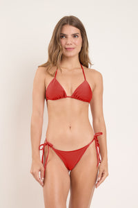 Model Front: Rio De Sol Bottom Bottom Shimmer-Liquor Cheeky-Tie