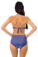 Load image into Gallery viewer, Image 06: Rio De Sol Bottom Calcinha Radiante Azul Marinho Hot Pant
