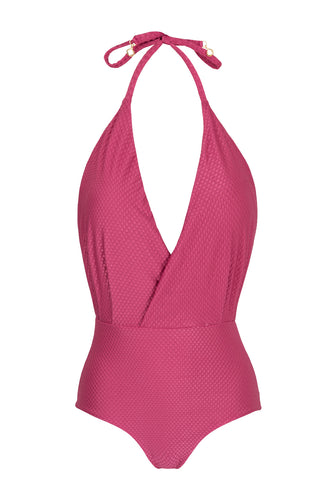 Product Front: Rio De Sol One-Piece Cloque Lichia Transpassado
