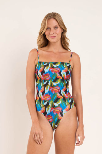 Model Front: Rio De Sol One-Piece Flair Cleo