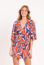 Load image into Gallery viewer, Image 11: Rio De Sol Mini Dress Leaves Mini Dress
