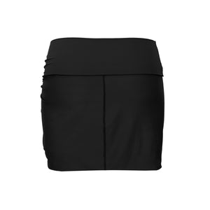 Product Back: Rio De Sol Beach Skirt Nero Skirt-Knot