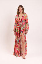Load image into Gallery viewer, Model Front: Rio De Sol Beach Dresses Sea-Bloom Long Dress Verona
