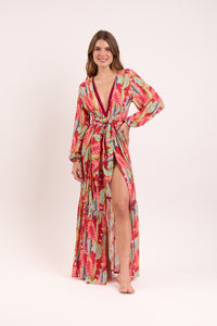 Image 04: Rio De Sol Beach Dresses Sea-Bloom Long Dress Verona