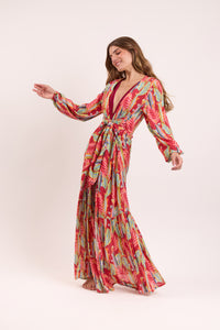 Image 06: Rio De Sol Beach Dresses Sea-Bloom Long Dress Verona