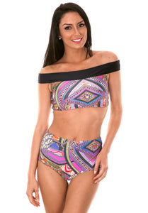 Image 04: Rio De Sol Top Soutien Samarcanda Offshoulder
