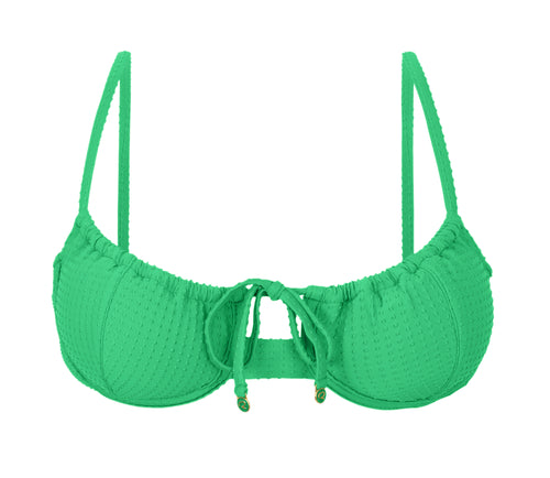 Product Front: Rio De Sol Top Top Dots-Tambourine Balconet-Tie