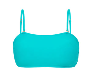 Product Front: Rio De Sol Top Top Jade Bandeau-Reto