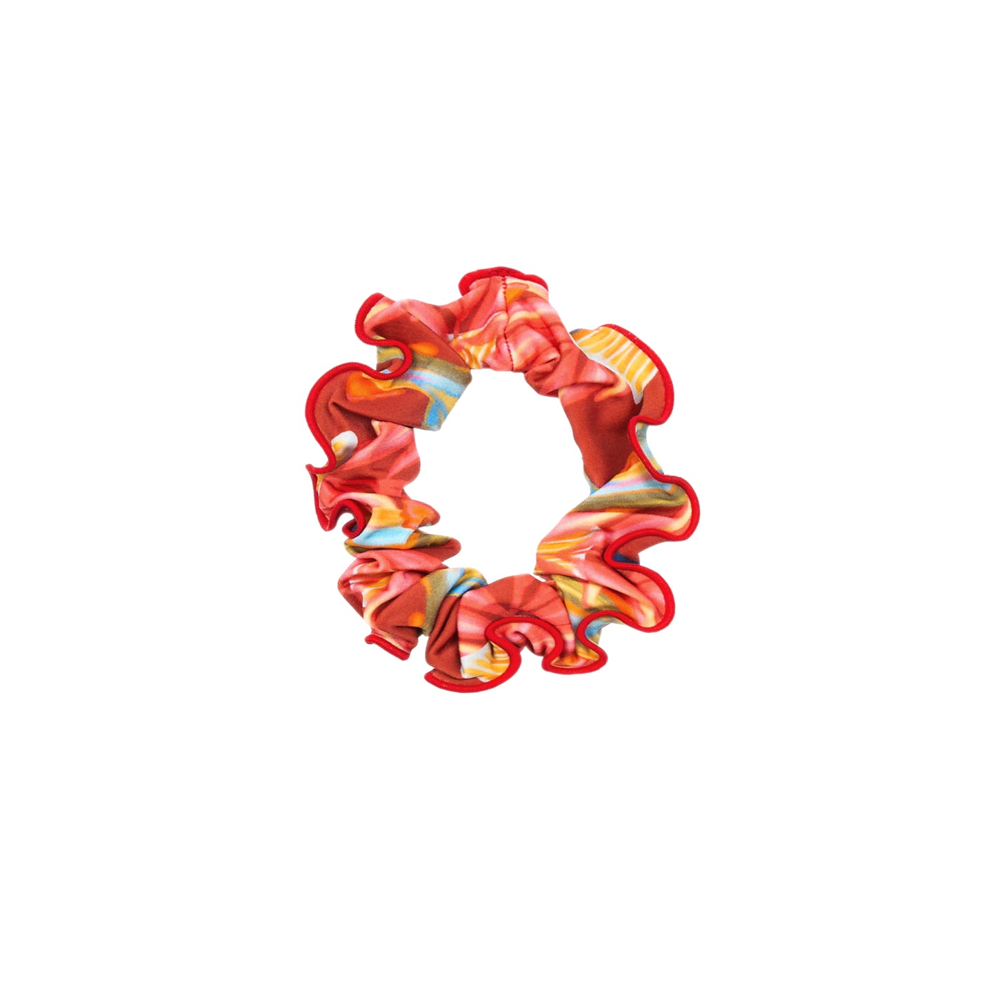 Sea-Bloom Scrunchie