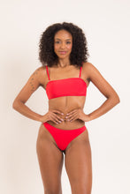 Load image into Gallery viewer, Top Rouge Bandeau-Reto
