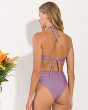 Load image into Gallery viewer, Set Shimmer-Harmonia Twist Belted-High-Waist

