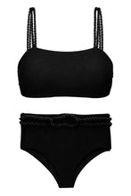 Load image into Gallery viewer, Set St-Tropez-Black Reto Hotpant-High

