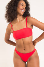 Load image into Gallery viewer, Top Rouge Bandeau-Reto
